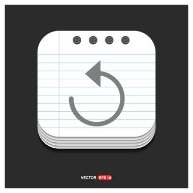 Yeniden yükle ok simgesi