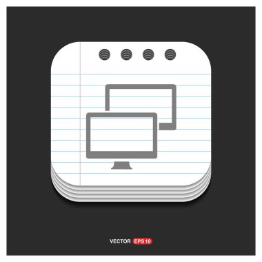 bilgisayar izleme simgesi