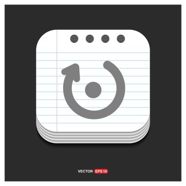 Yeniden yükle ok simgesi