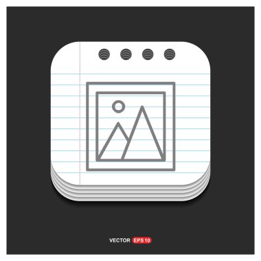 Resim, Galeri simgesi