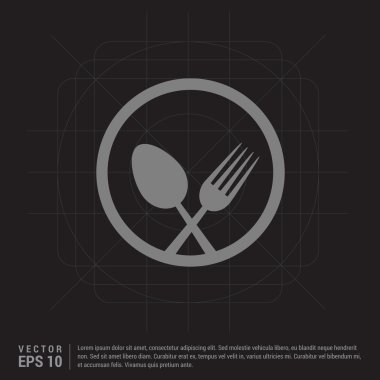 Restoran Menü simgesi