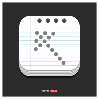 yukarı ve ok simgesi köşe