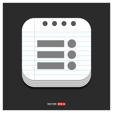 Liste Simgesini Kontrol Et