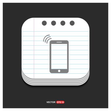 cep telefonu web simgesi