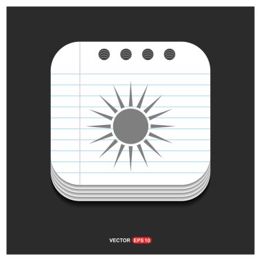 Güneş, güneş simgesi