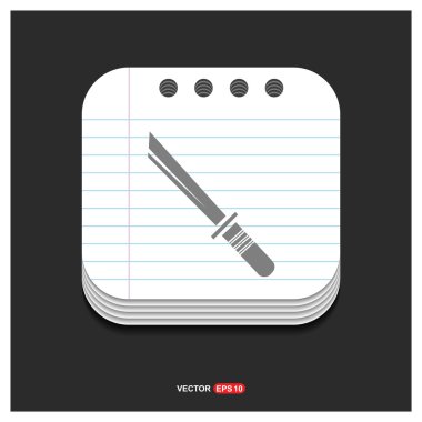 Katana kılıcı simgesi