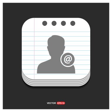 e-posta iletişim avatar simge