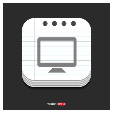 bilgisayar izleme simgesi