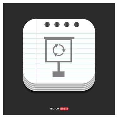 Simge web kavramı geri dönüşüm 