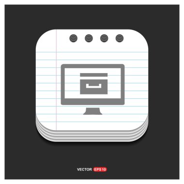 bilgisayar izleme simgesi