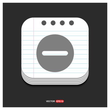 Matematik eksi simgesini