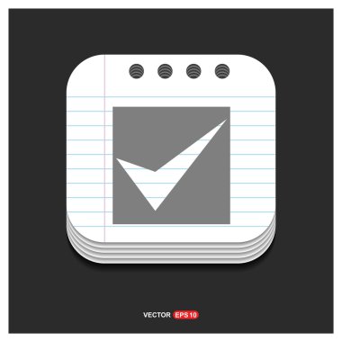 onay işareti simgesi