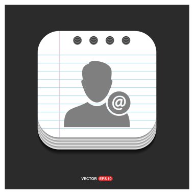 e-posta iletişim avatar simge