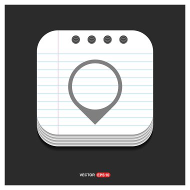 harita konum iğnesi 