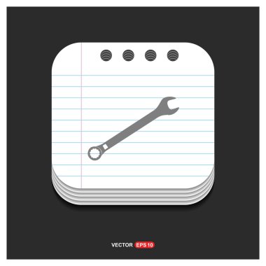 Onarım araçlar simgesi