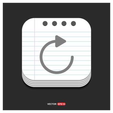 Yeniden yükle ok simgesi