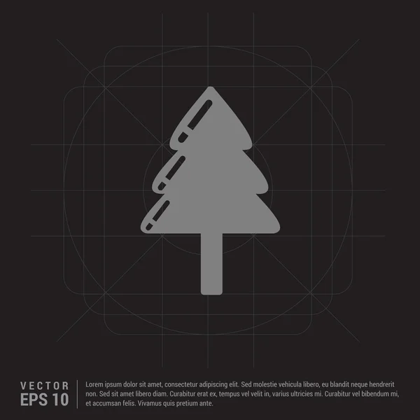 圣诞树背景 — 图库矢量图片