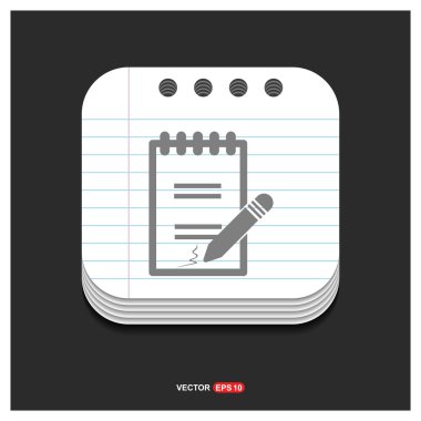 Düzenle, kurşun kalem simgesini