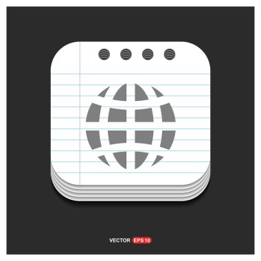 Dünya küre simgesi