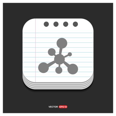 Web molekül simgesi 