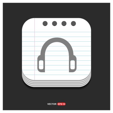 kulaklık, kulaklık simgesi  