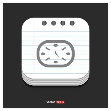 Alarm saati simgesi