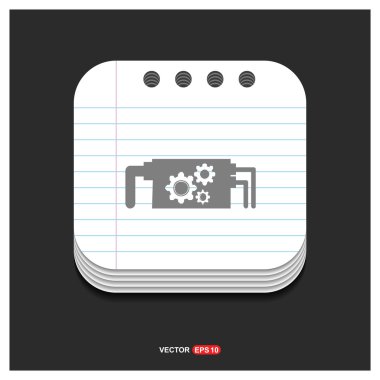 Onarım araçlar simgesi