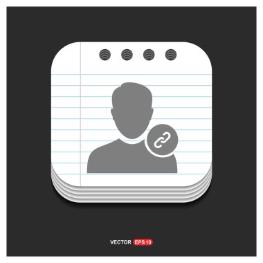 url bağlantı simgesi olan kullanıcı