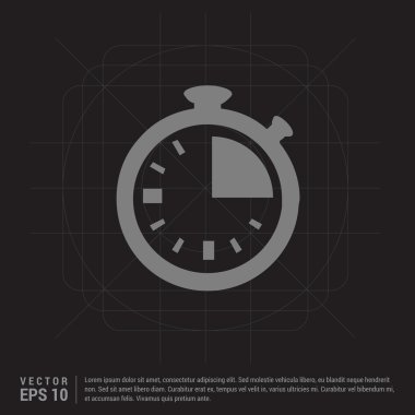 Düz saat web app simgesi