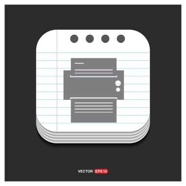 Office yazıcı simgesini