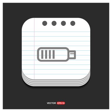 cep telefonu pil simgesi