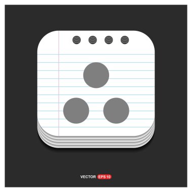 üç nokta simgesiyle