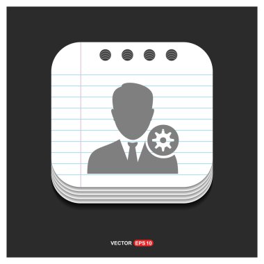 Admin kullanıcı simgesi