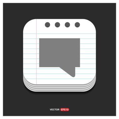 konuşma balonu simgesi