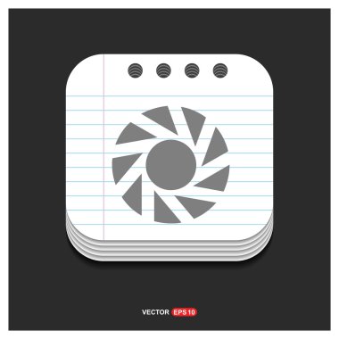 Kamera Mercek simgesi