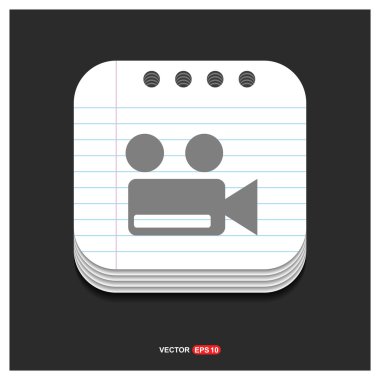 video kamera simgesi