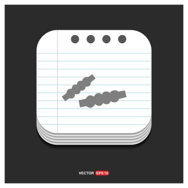 Kriket bails simgesi