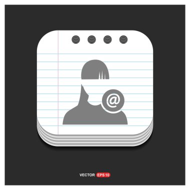 e-posta iletişim avatar simge