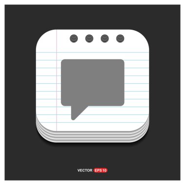 konuşma balonu simgesi