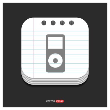 Media player simgesini