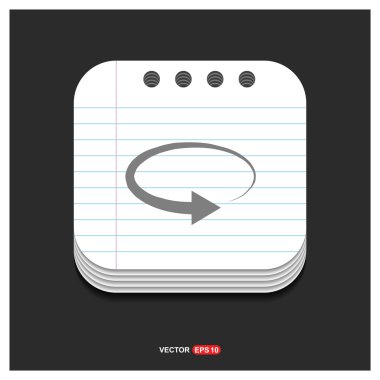 Yeniden yükle ok simgesi