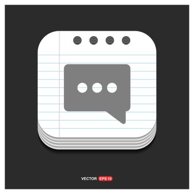 konuşma balonu simgesi