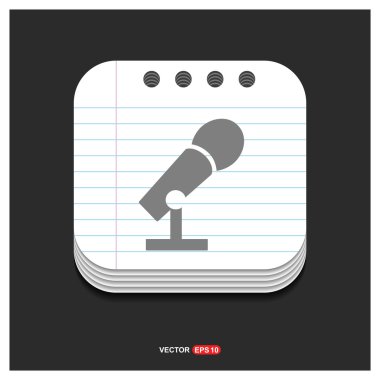 ses mikrofon simgesi