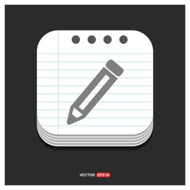 kalem, yazma simgesi