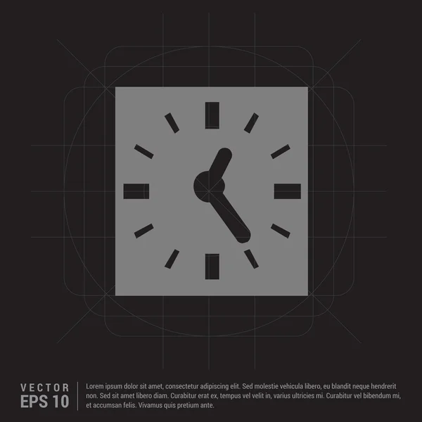Clock Time icon — Stock Vector
