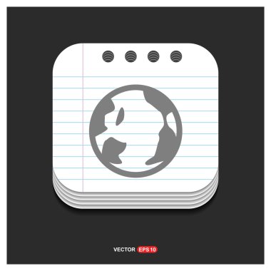 Dünya küre simgesi