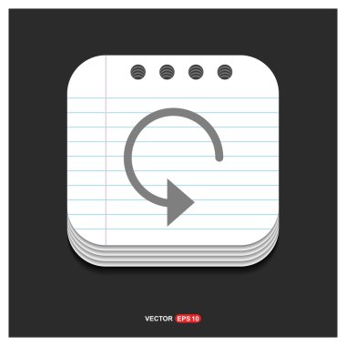 Yeniden yükle ok simgesi