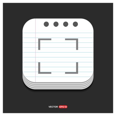 kamera odağı yakınlaştırma simgesi