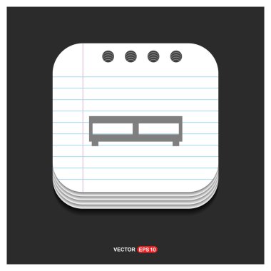 Oda Mobilya çekmeceler simgesi