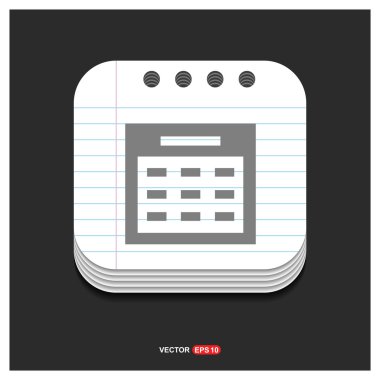 İş takvim simgesini